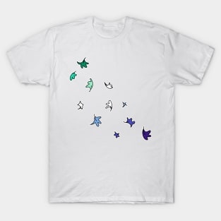 Heartstopper Leaves (Gay colours) T-Shirt